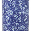 The Umbrella Stand features a vintage blue and white daisies design on a tall, cylindrical ceramic body.