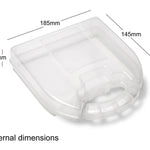 Plastic Clear Storage Case (50x185x145mm internal) - Etree - Etree - Tool Storage & Organization