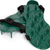 The ProSpike Lawn Aerator Shoes are great for gardeners, featuring multiple spikes and black adjustable straps for effective soil aeration and secure fastening, ideal for maintaining a healthy lawn.
