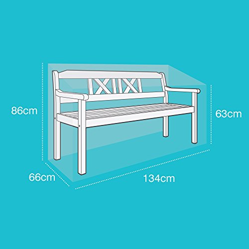 Standard 2 Seat Bench Cover, Reversible Green & Black, [36046]