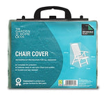 Standard Chair Cover, Reversible Green & Black, [36045]