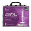 Standard Extra Large Parasol Cover, Reversible Green & Black, [36040]