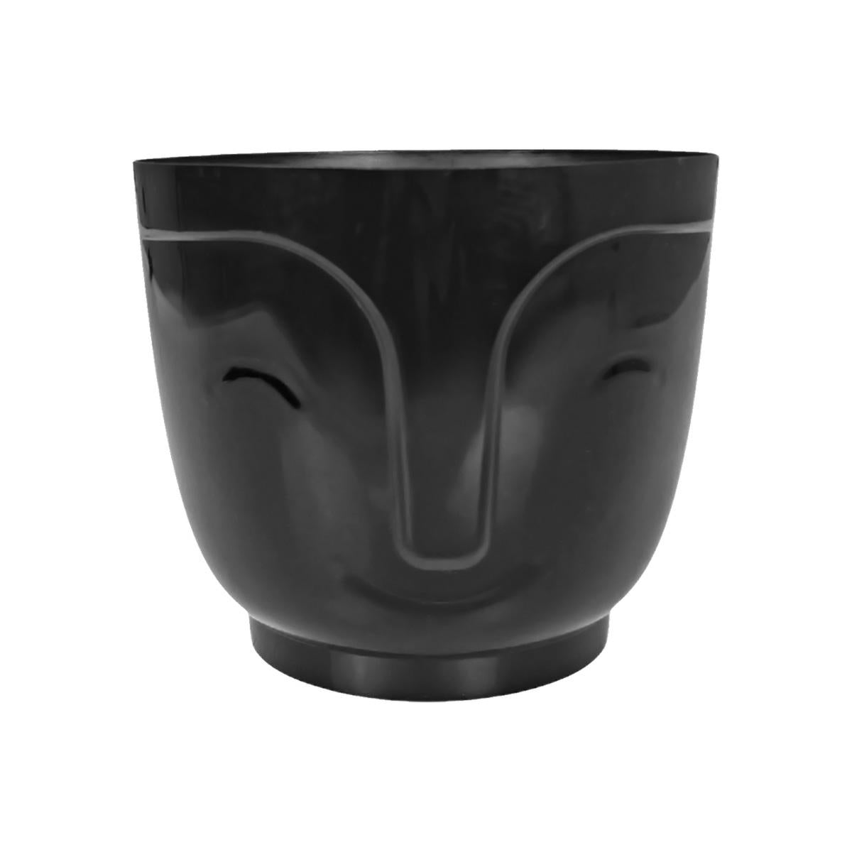 Atena Pot Without Hole 165mm Black