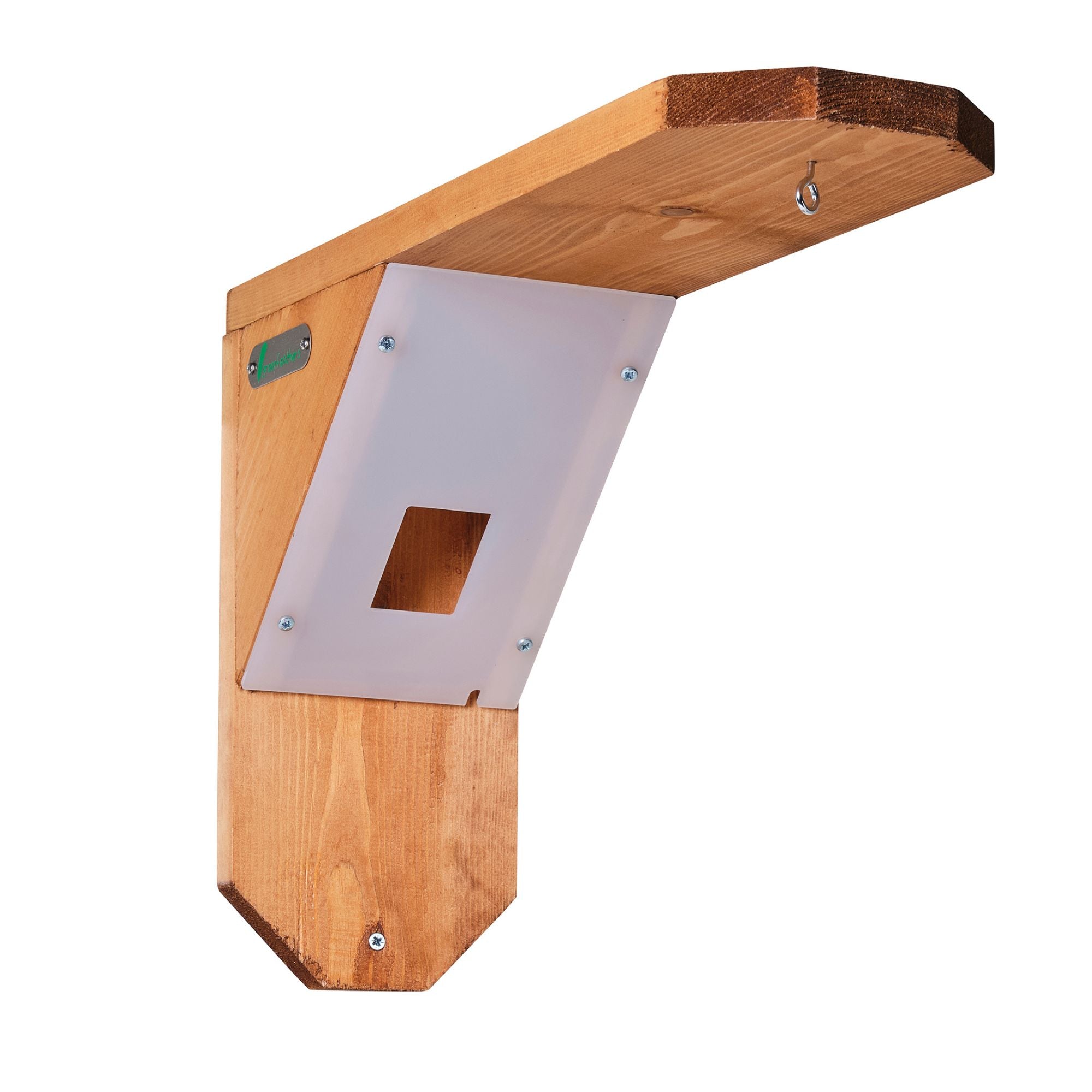 Handmade Wooden Bird Feeding Station Camera Mount