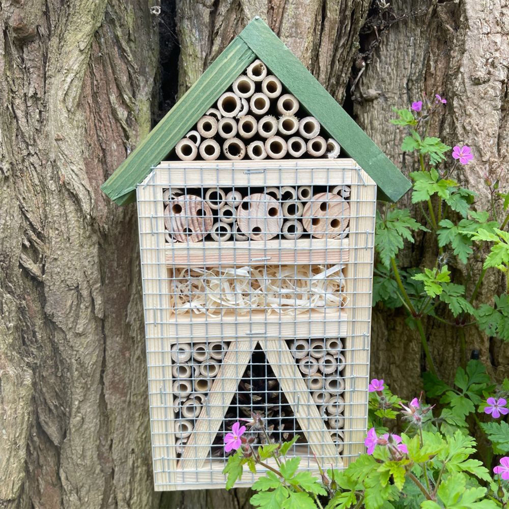 Green Feathers Bug Hotel
