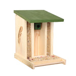 Camera Compatible Wooden Bird Feeder