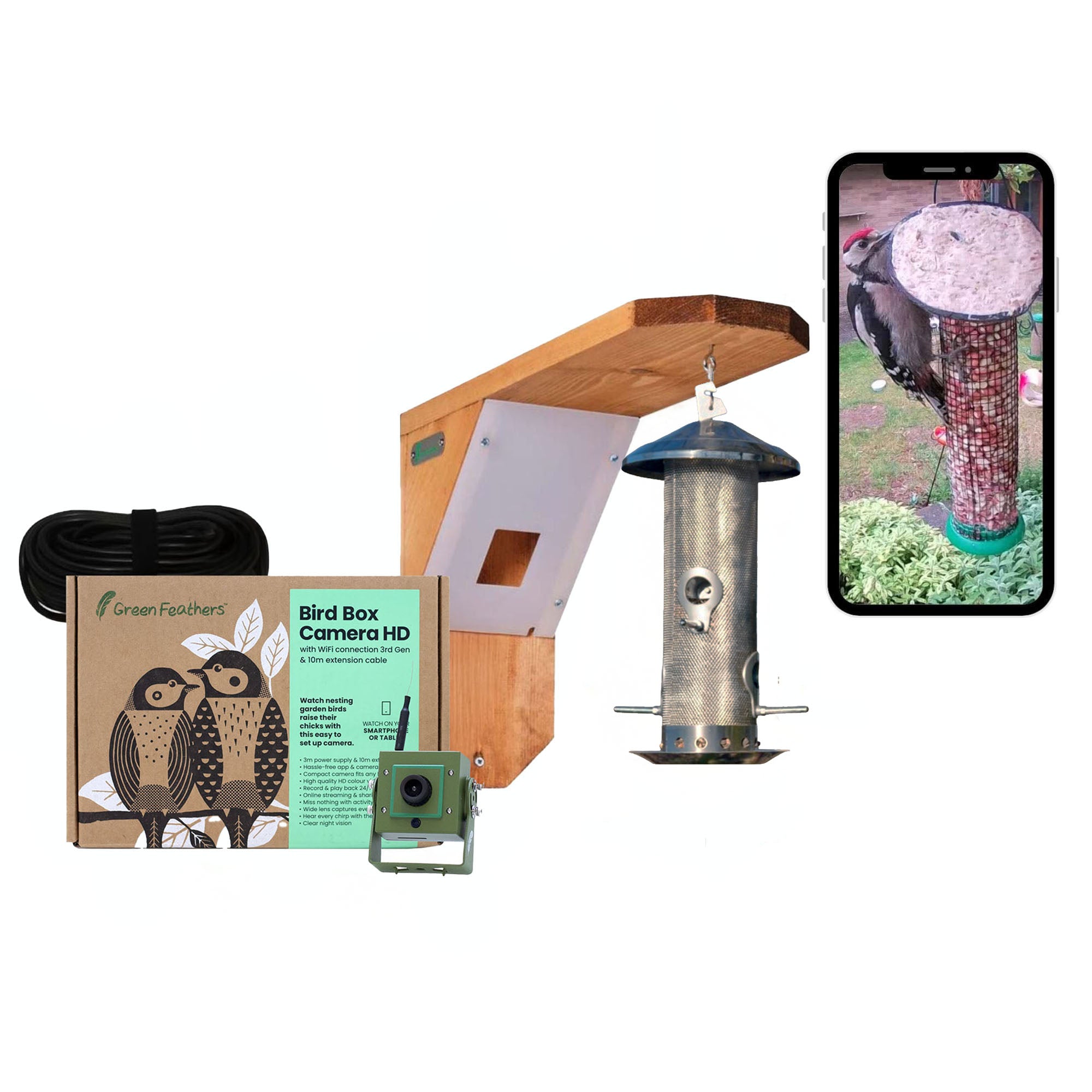 WiFi Bird Feeder HD Camera Pack