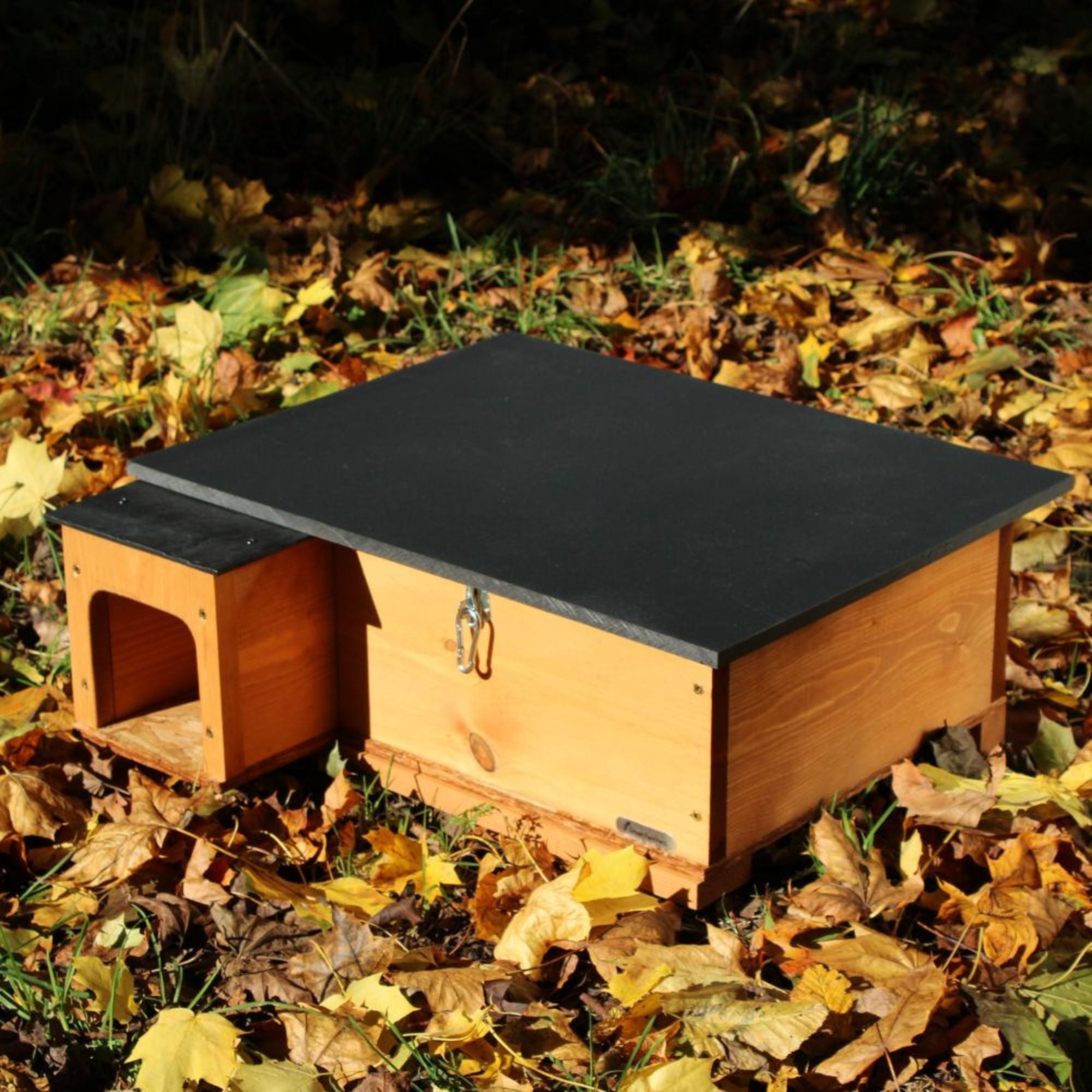 Golden Brown Hedgehog House