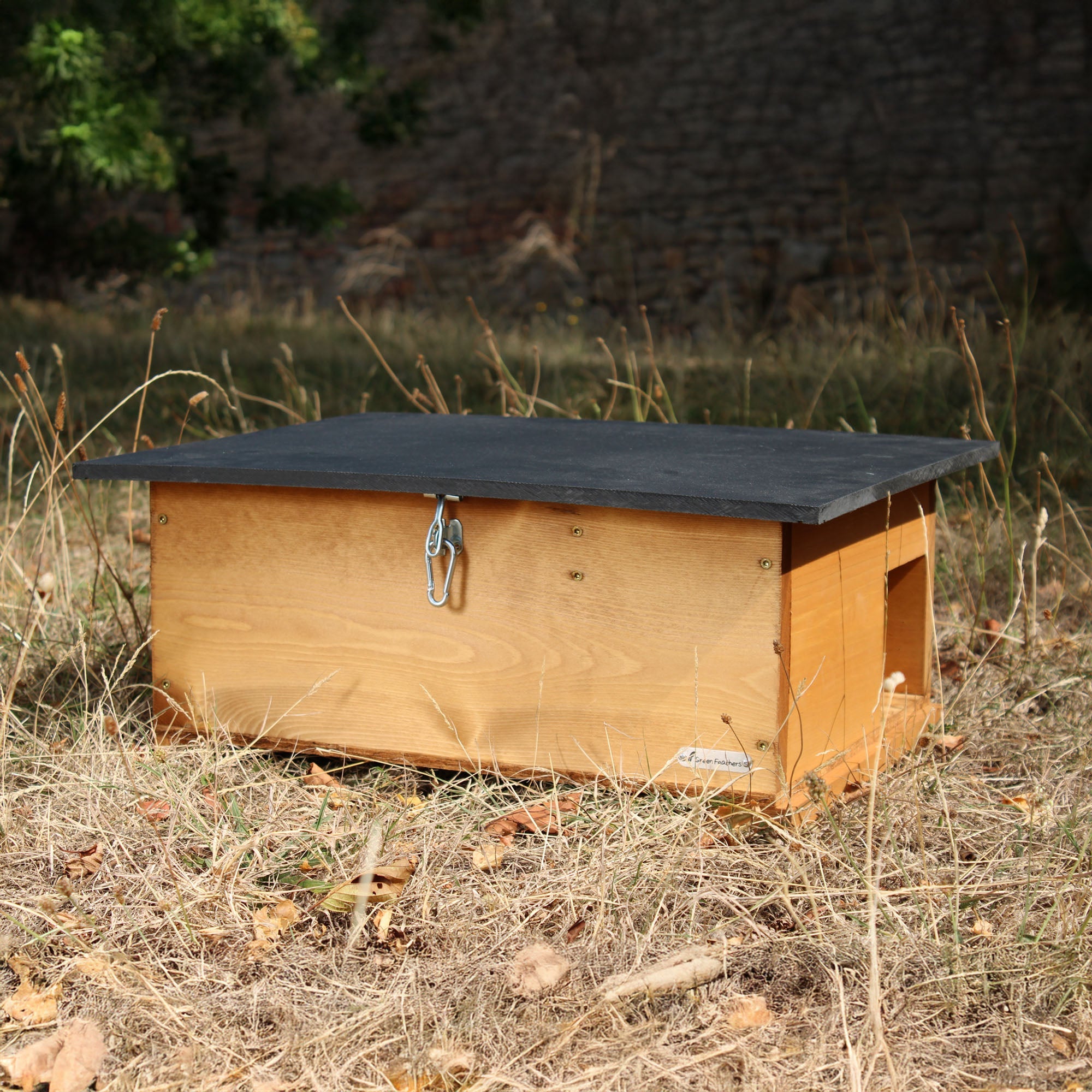 Handmade Wooden Hedgehog House