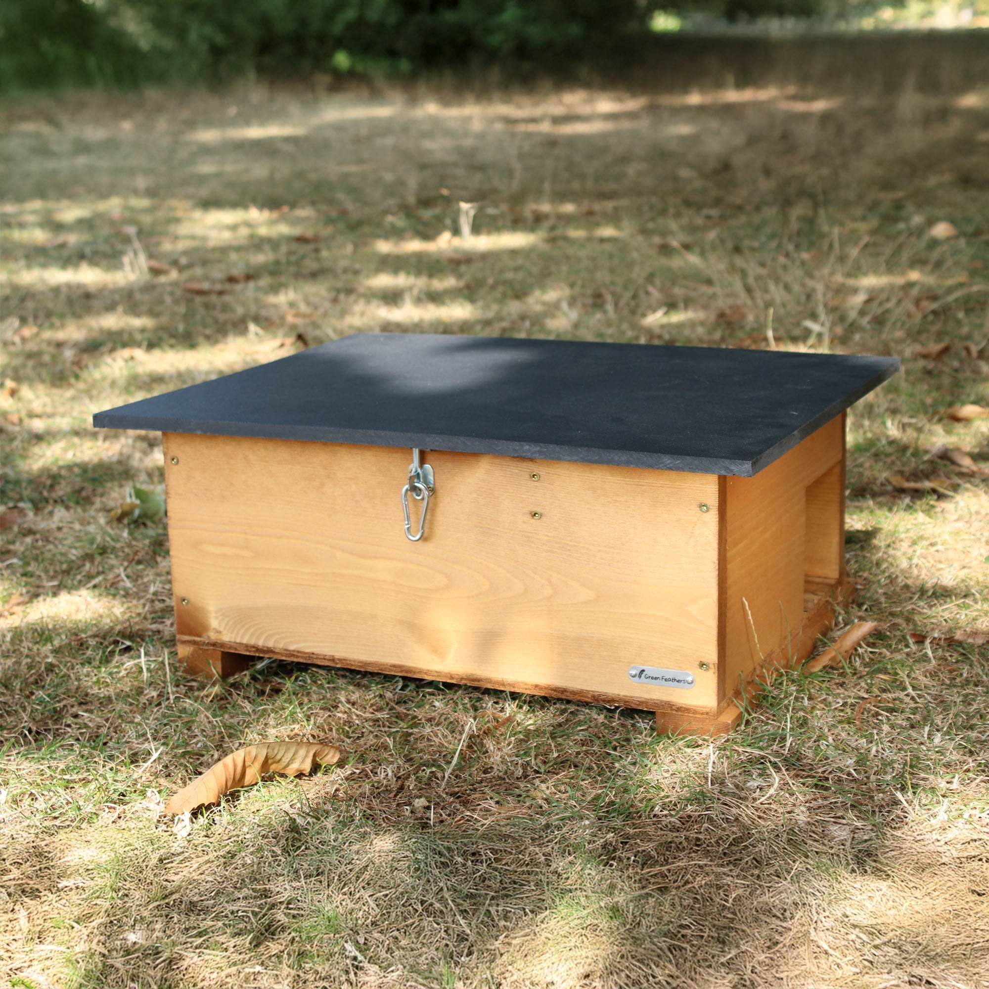 Handmade Wooden Hedgehog House