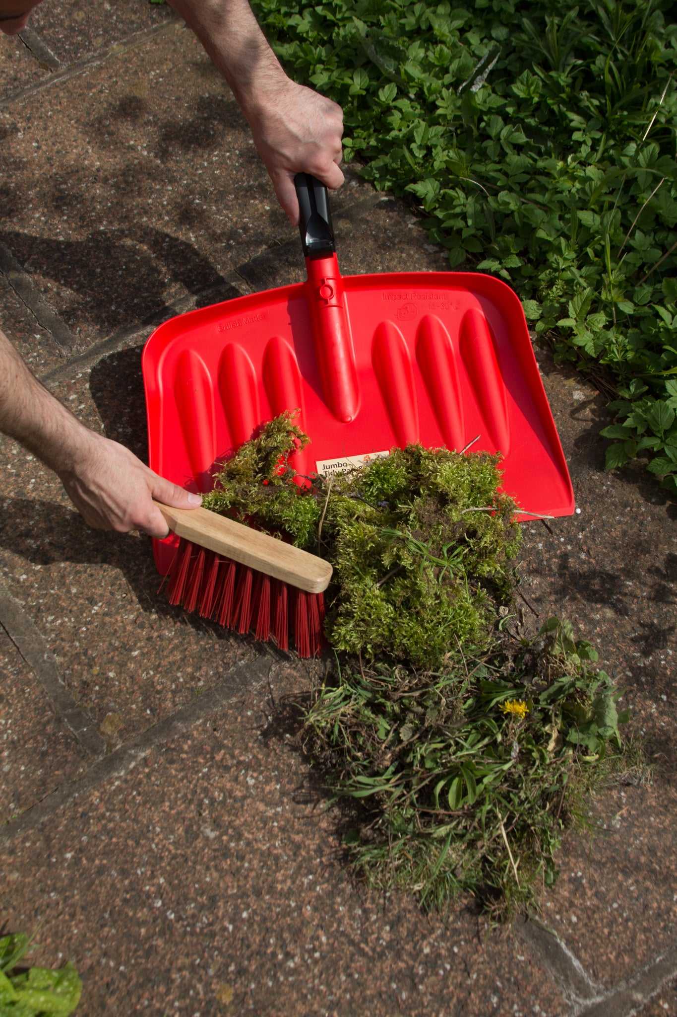 Eco Shovel Pro XL Dustpan and Hard Brush
