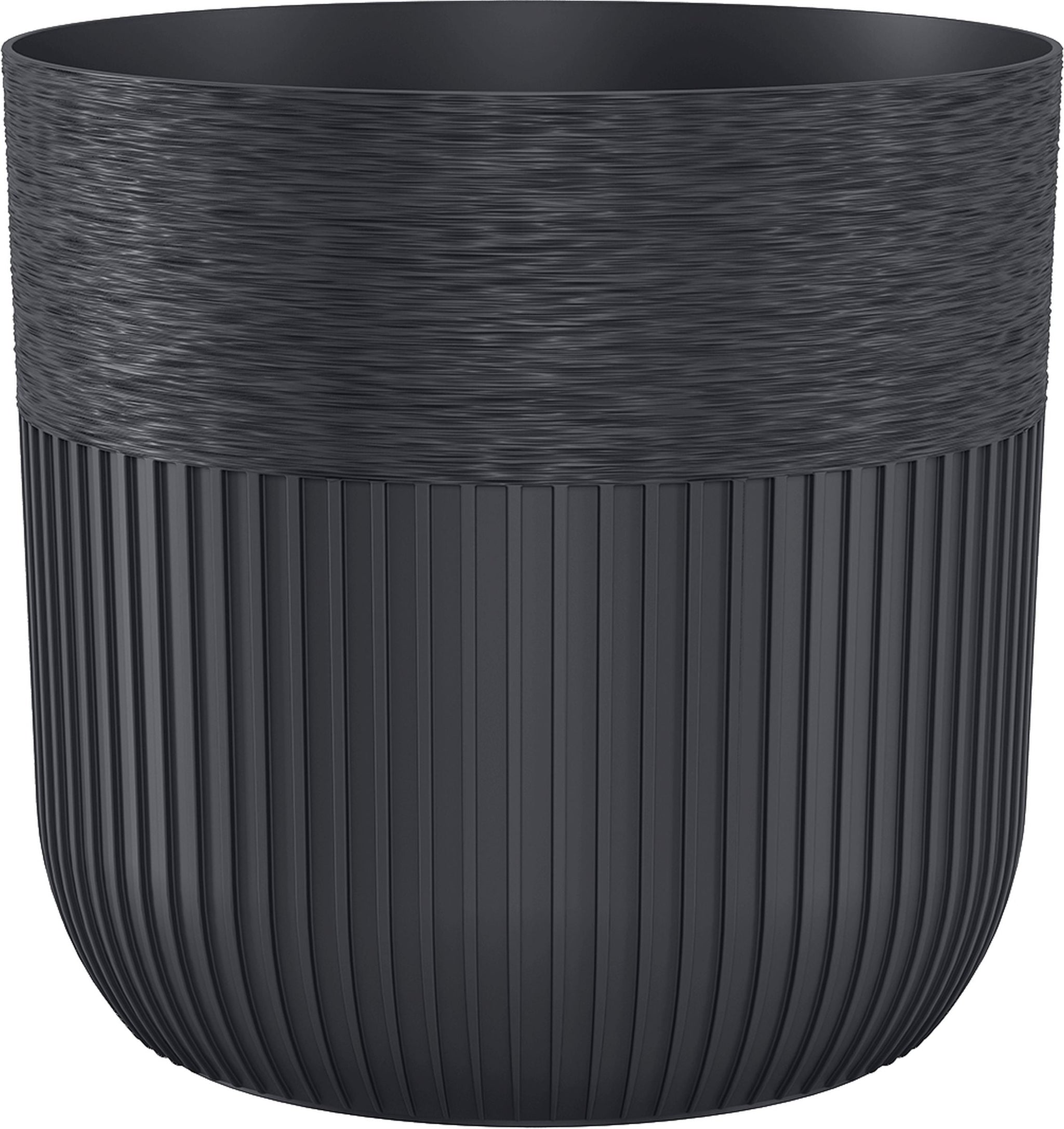 Luca Pot without Hole 140mm Deep Black
