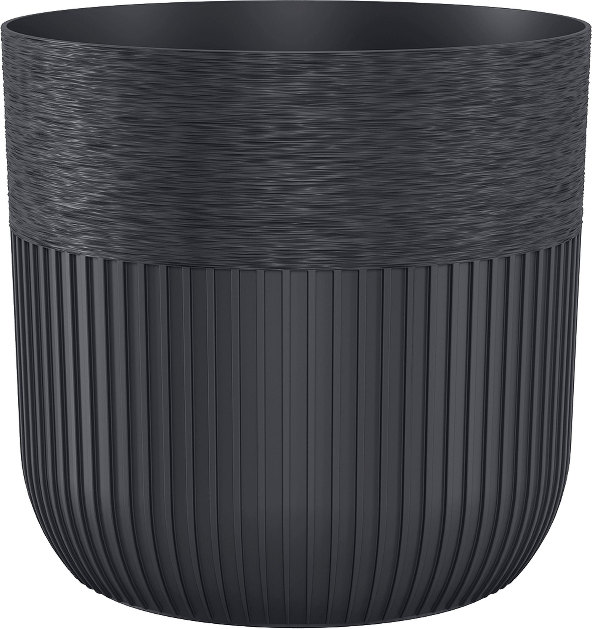 Luca Pot without Hole 160mm Deep Black