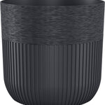 Luca Pot without Hole 190mm Deep Black