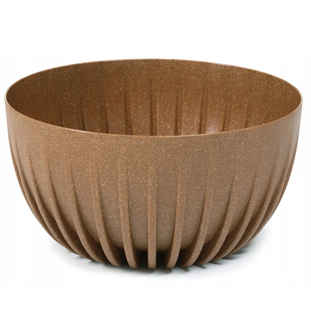 Mira Bowl Pot, Insert and Hole with Plug 240mm Eco Wood