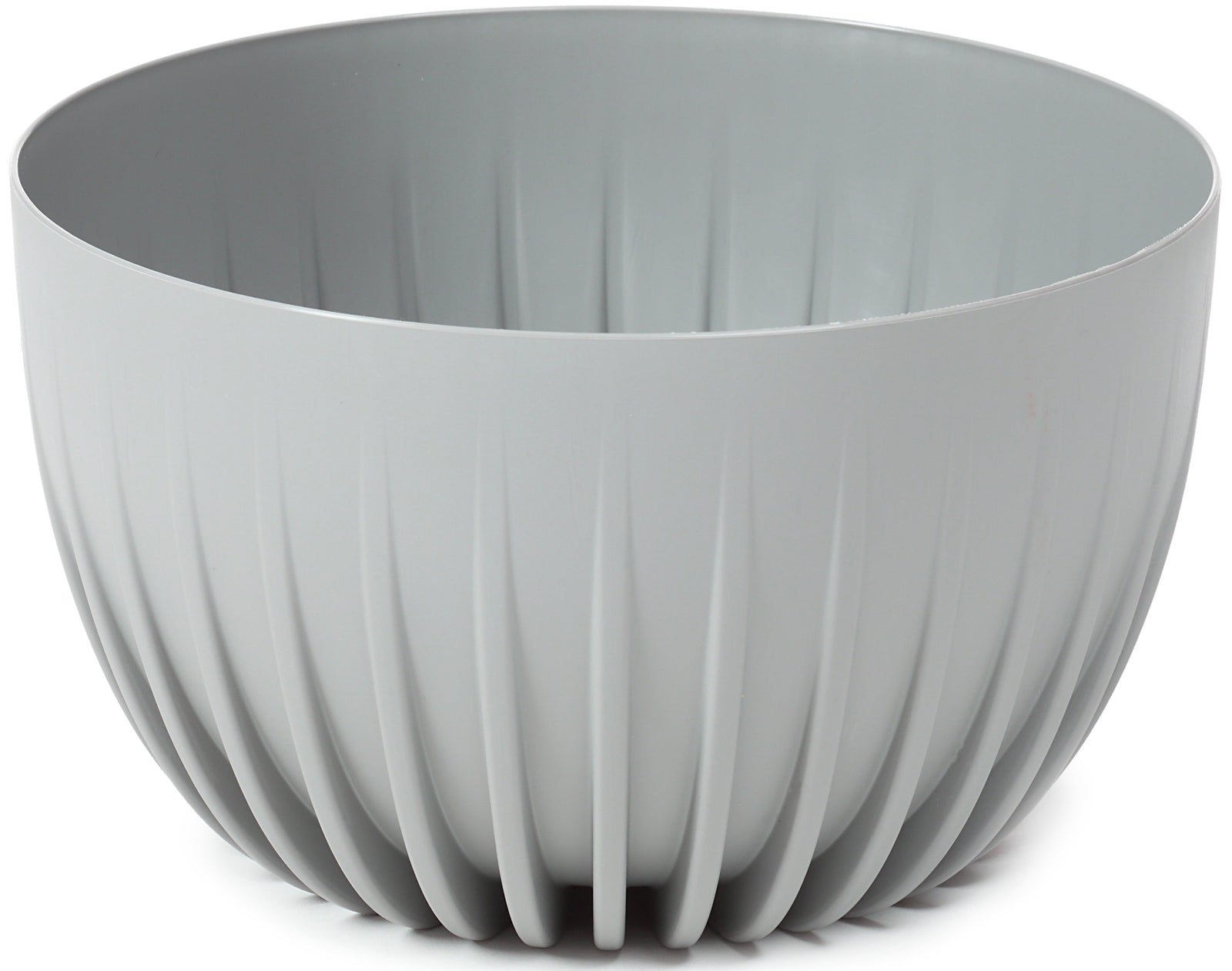 Mira Bowl Pot, Insert and Hole With Plug 240mm Gray