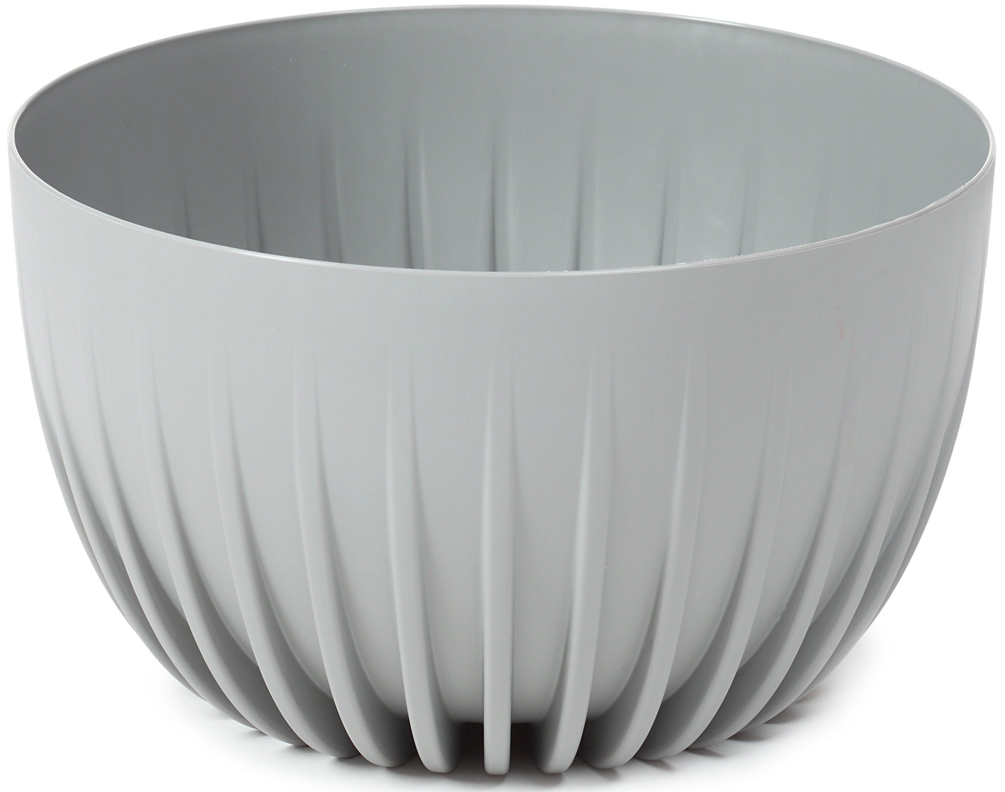 Mira Bowl Pot, Insert and Hole With Plug 240mm Gray