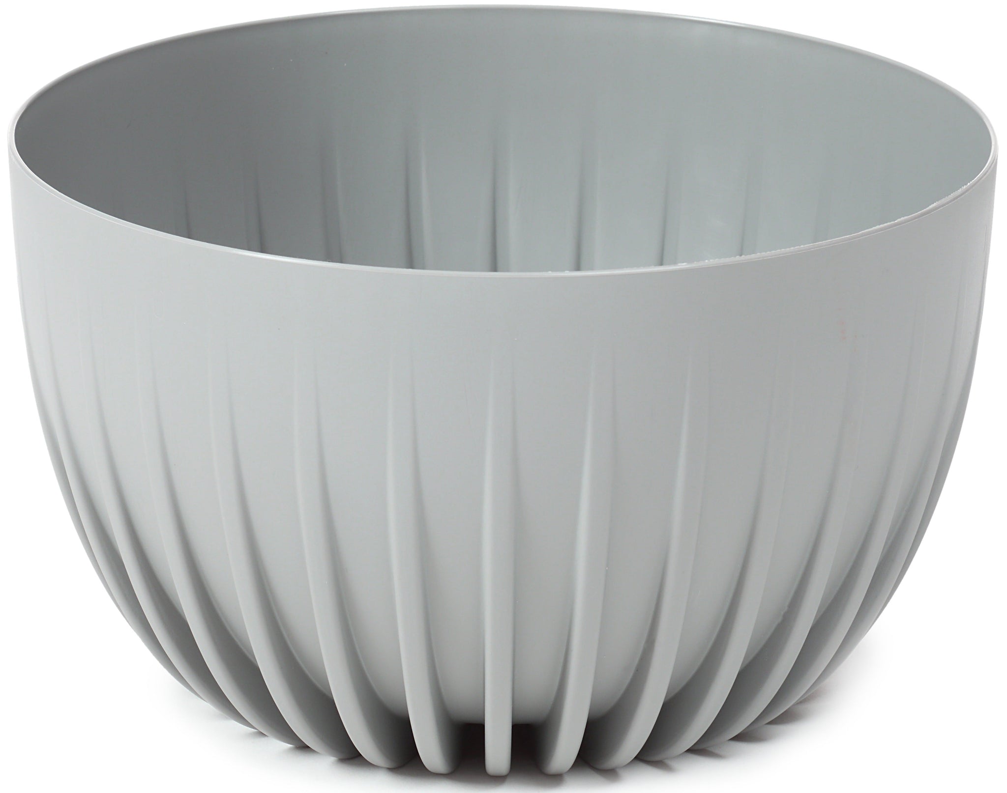 Mira Bowl Pot, Insert and Hole With Plug 240mm Gray