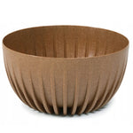 Mira Bowl Pot, Insert and Hole with Plug 300mm Eco Wood