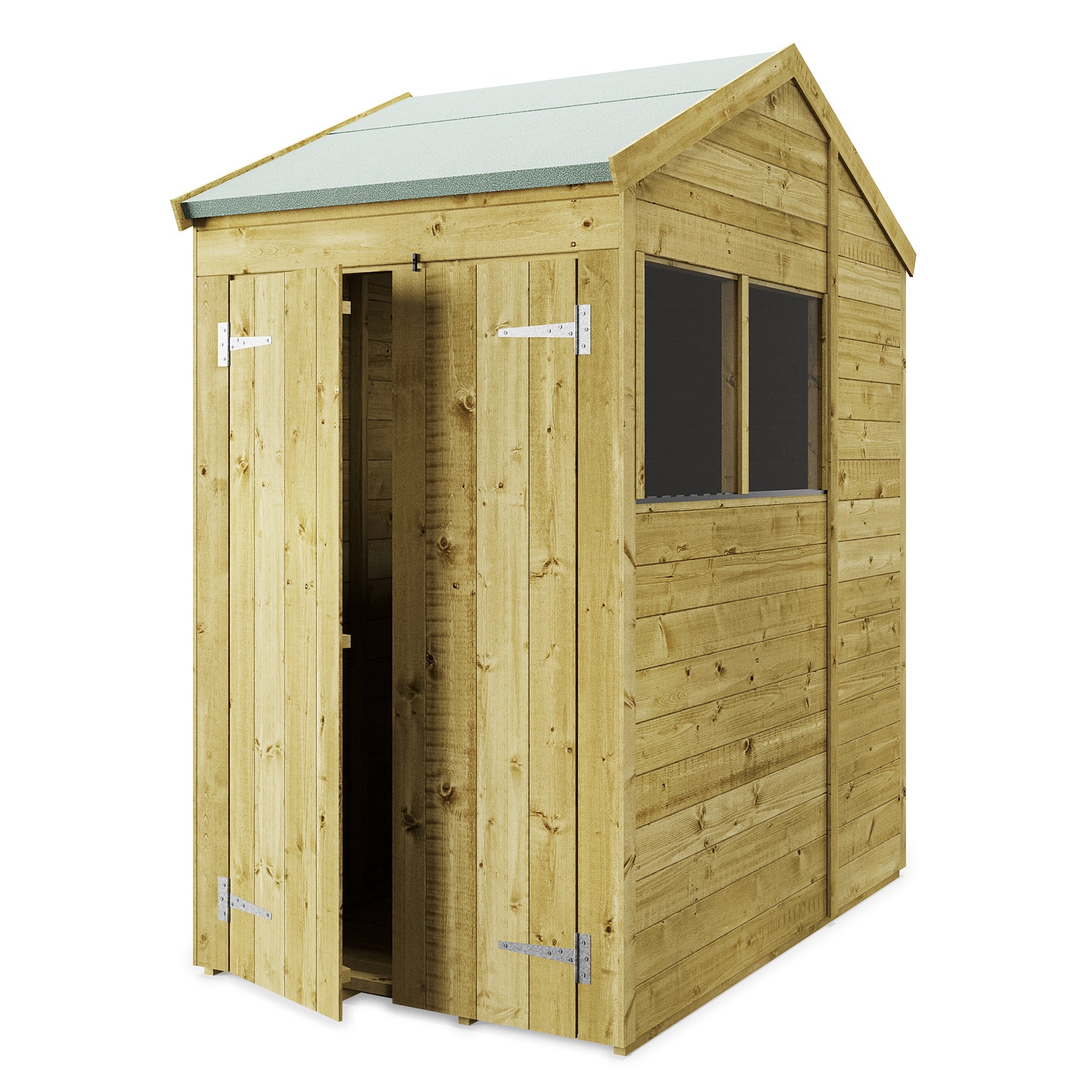 Store More Tongue and Groove Apex Shed - 4x6 Windowed