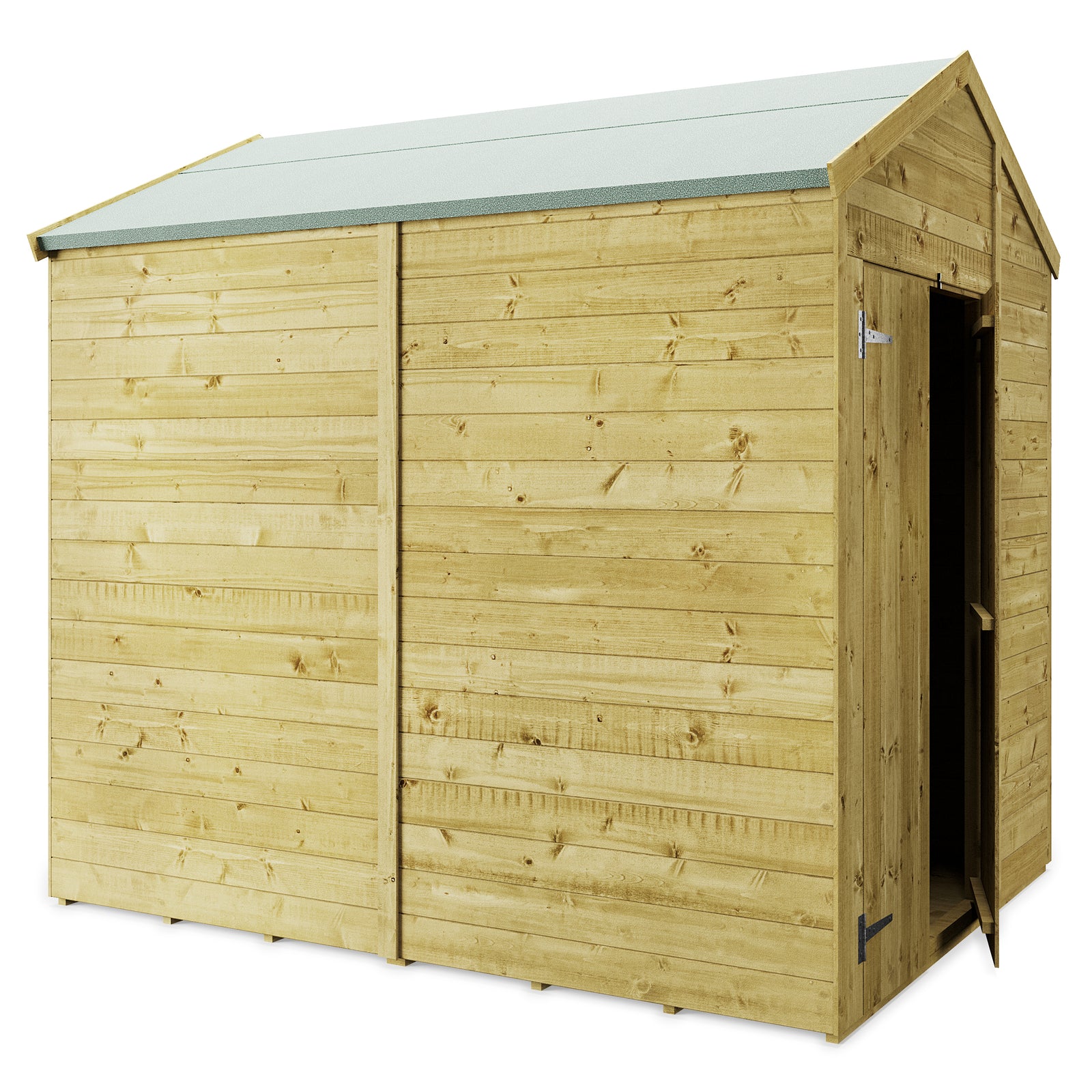 Store More Tongue and Groove Apex Shed - 8x6 Windowless