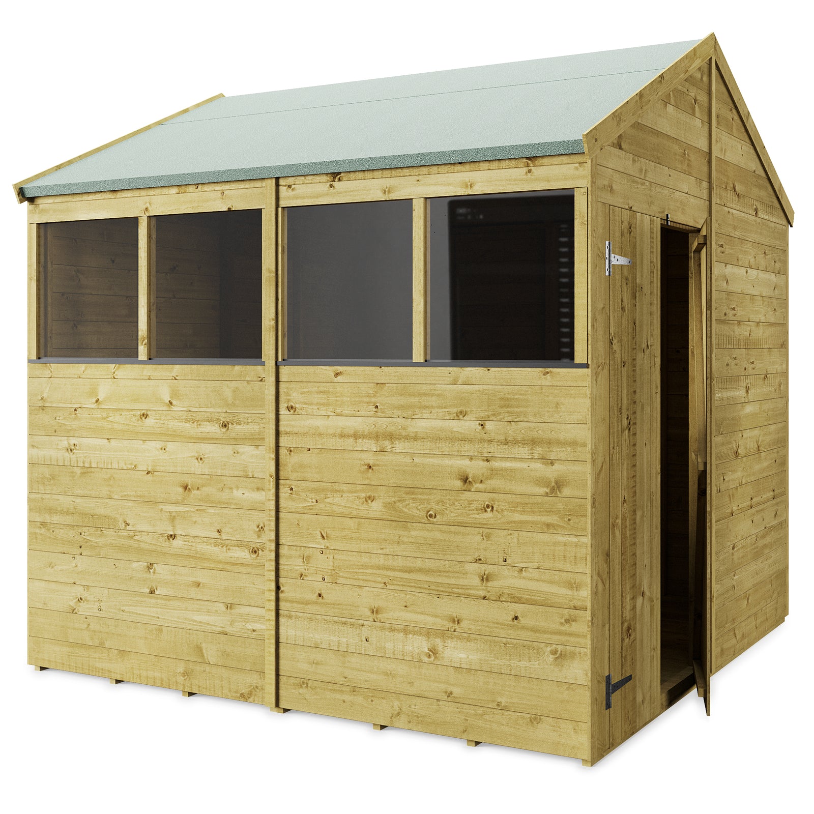 Store More Tongue and Groove Apex Shed - 8x8 Windowed