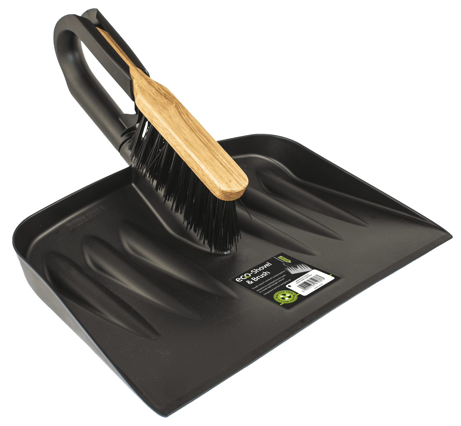 Eco Shovel Pro XL Dustpan and Hard Brush
