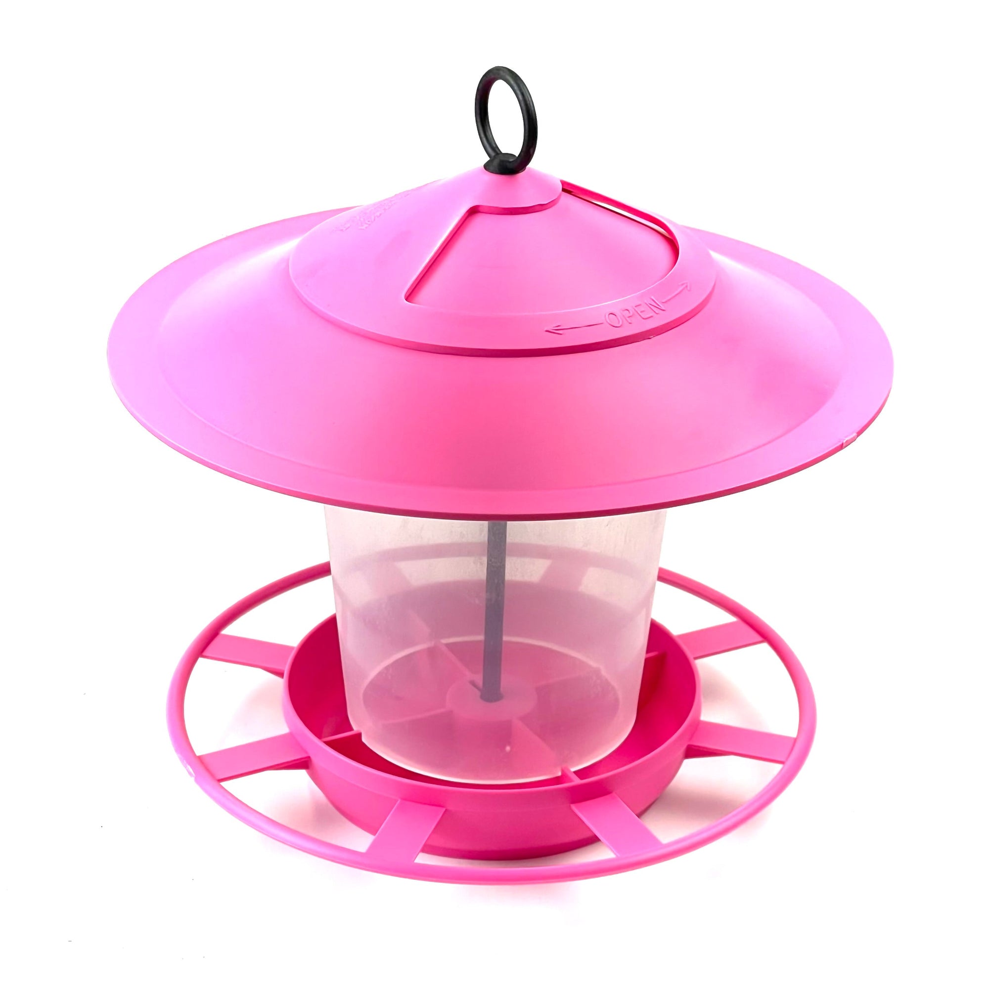 Easy Clean Lantern Bird Feeder - Prevent Disease & Protect Wildlife