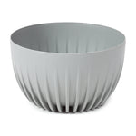 Mira Bowl Pot, Insert and Hole with Plug 300mm Gray