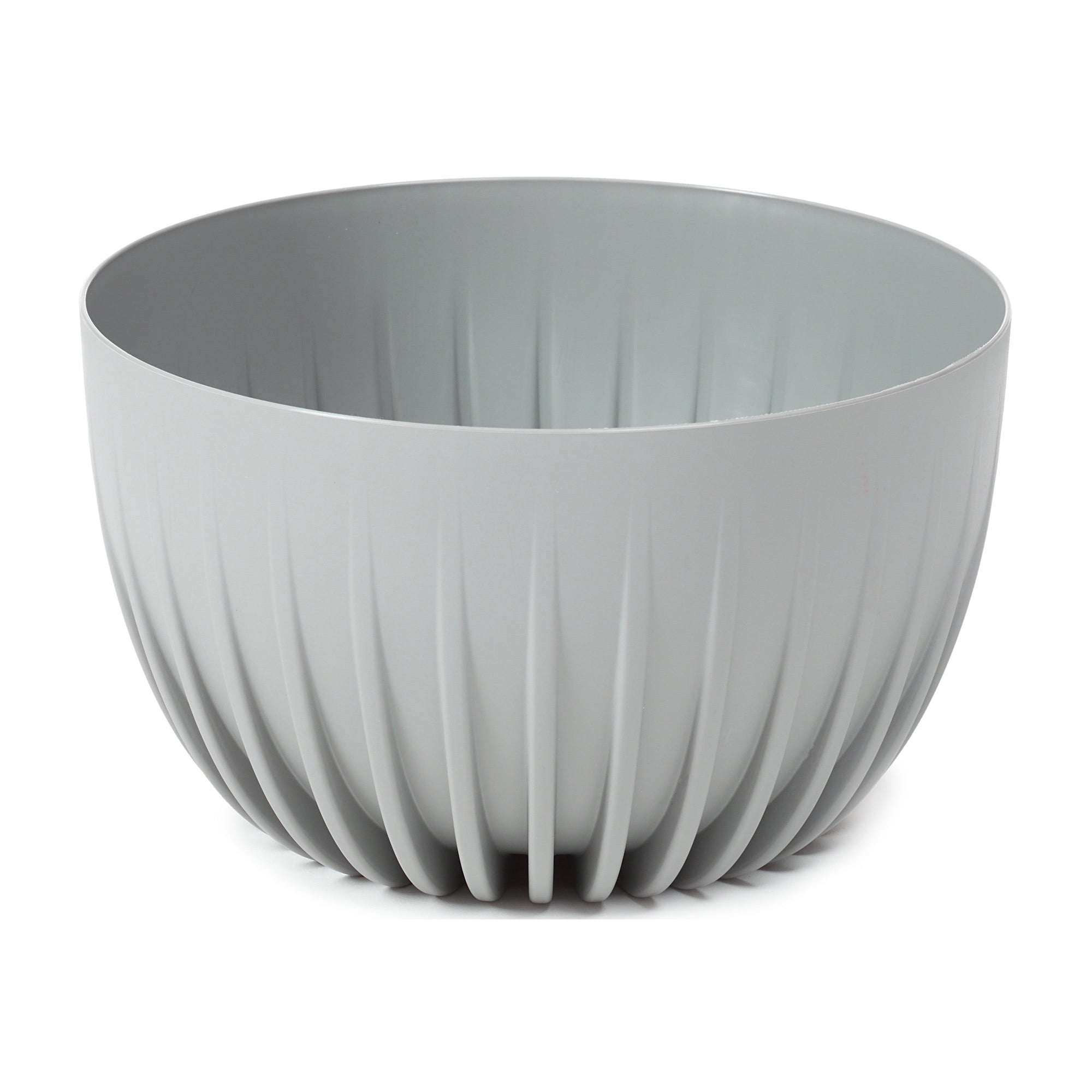 Mira Bowl Pot, Insert and Hole With Plug 240mm Gray