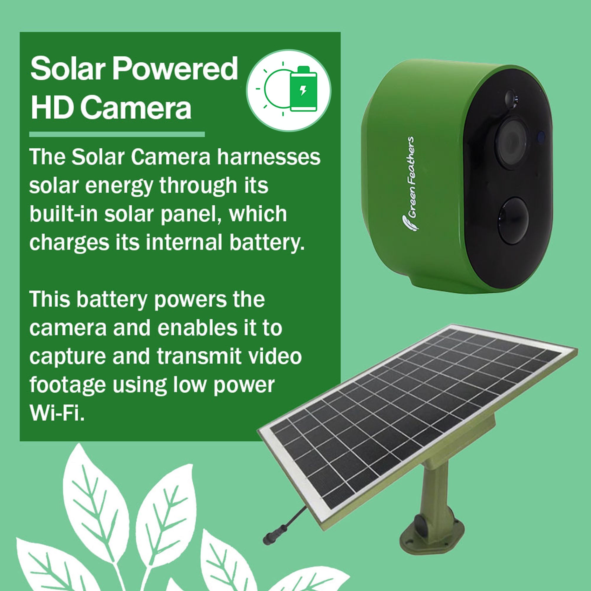 Solar Powered WiFi Bird Box & Wildlife HD Camera