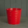 17.5cm Red Zinc Pot  Weight-212g