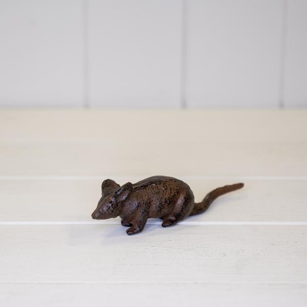 Cast Iron Running Mouse 13x3x3.5cm