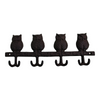 Rustic Cast Iron Owl Hook