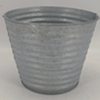 14.5cm Aged Zinc Planter