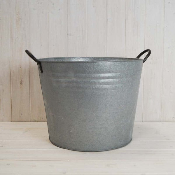 420533-GRN (SR) Green Pot with Handles TD53cm H38/46cm BD28cm