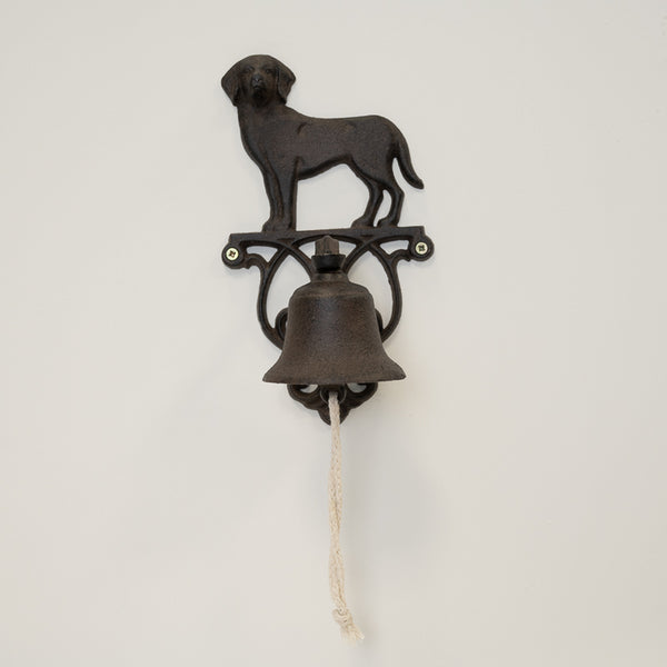 Cast iron doorbell dog design 14x14.5x25cm