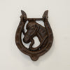 Cast Iron Horse Head Door Knocker  H 15.5 X L 11.5 cm