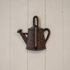 Cast Iron Watering Can Thermometer 16.5cm x 17.5cm