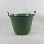 420533-3 (SR) Tub Planter Vintage Gree Large set of 3 L: TD53cm H38cm M: TD47cm H35cm S: TD41cm H31