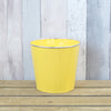 Yellow Round Pot TD21.5cm H19.5cm B15.5cm