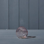 Lavender Globe Glass Vase D8.8 x H8cm