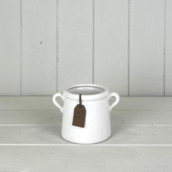 White Pot 8cm
