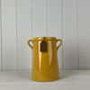 Burnt Yellow Vase (18cm)