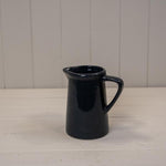 Medium Midnight Blue Ceramic Jug TD8cm H14cm B11.5cm