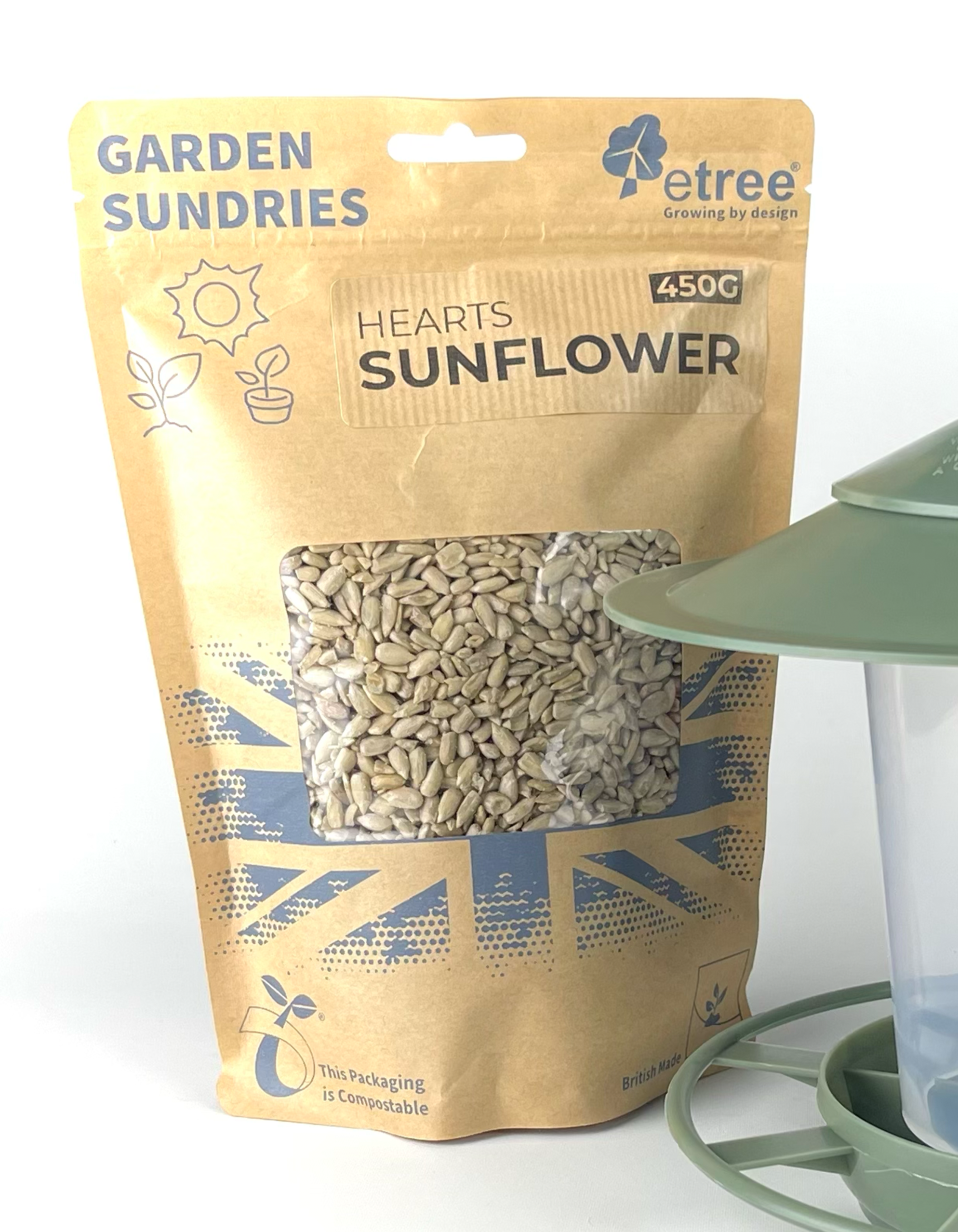 Premium Sunflower Hearts (450g)