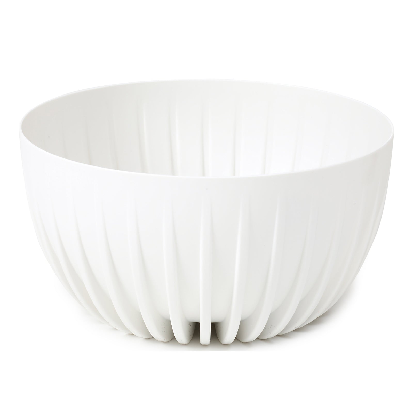 Mira Bowl Pot, Insert and Hole with Plug 300mm White