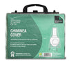 The Garden & Home Co Standard Chiminea Cover, Reversible Green & Black, [36044] Chiminea Cover