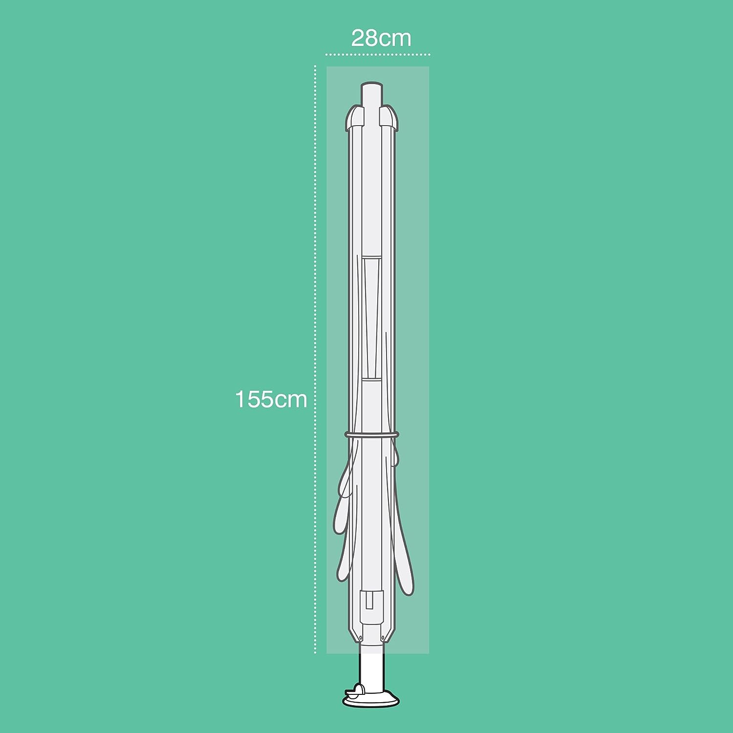 Rotary Washing Line Cover