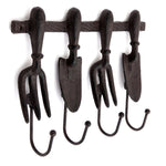 Metal Tool Shaped Four Hooks 27x20cm